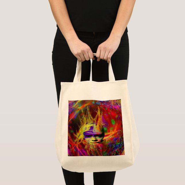 Astral Fantasy Large Tote Bag (Front (Product))
