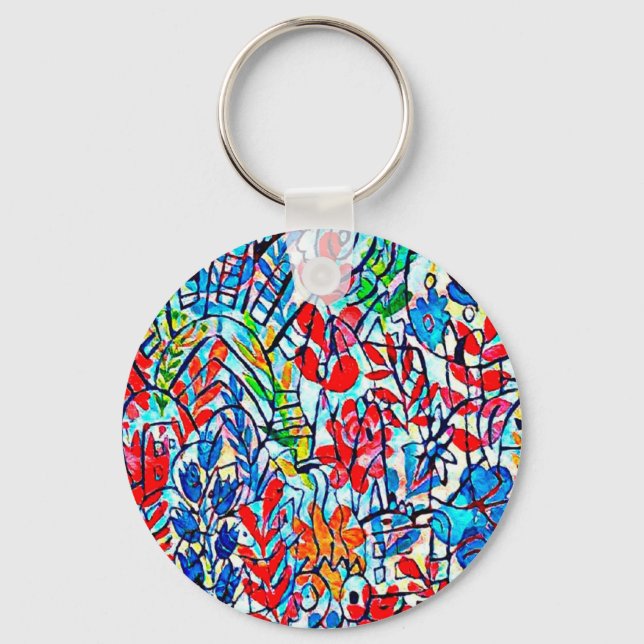 Astral flower keyring (Front)