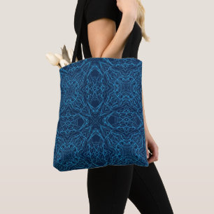 Astral Grid Tech Tote Bag