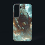 Astral Horse Flame Phone Case<br><div class="desc">A fierce horse cloaked in cosmic flames charges forward,  symbolising power,  motion,  and a connection to the stars.</div>