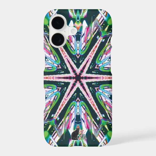 Astral Kaleidoscope iPhone Case (Back)