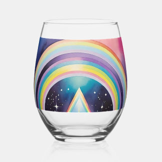 Astral Light Soul Travel Program Water Stemless Wine Glass