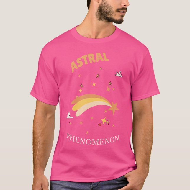 Astral Phenomenon Shooting Starss Present T-Shirt (Front)
