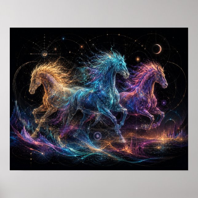 Astral Stampede Poster (Front)