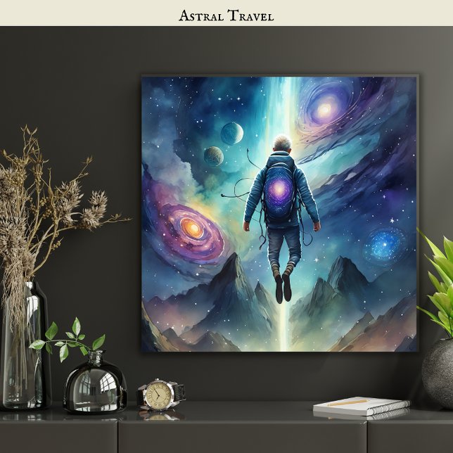 Astral Travel OBE Lucid Dreamer Dream Meaning Poster (Creator Uploaded)