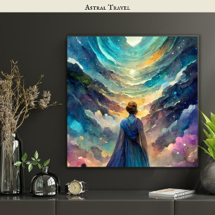 Astral Travel OBE Lucid Dreamer Dream Meaning Poster
