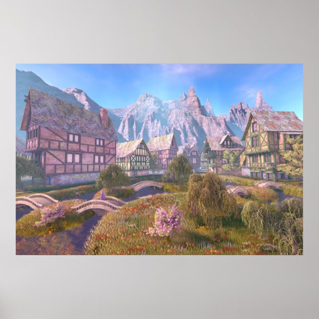 Astral Village Poster (Front)