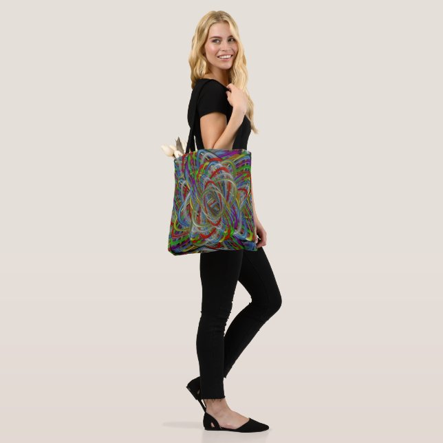 Astray Colours Tote Bag (On Model)