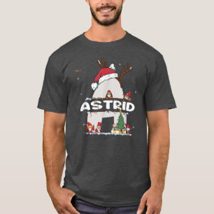 Astrid Christmas Shirt w Astrid Name for funny Xma