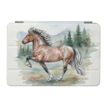 Astrid Tolting Icelandic Horse watercolor