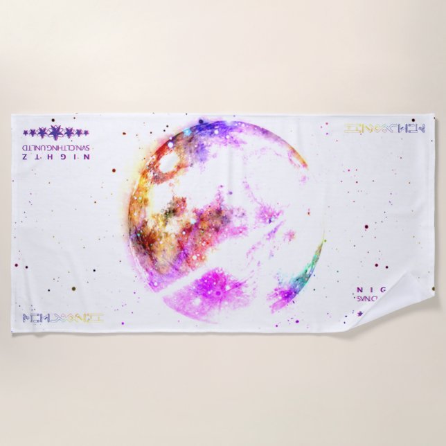 Astro 3 beach towel (Front)