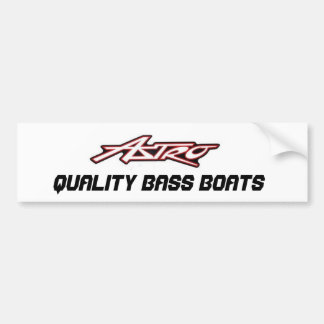 ASTRO Bass Boat Sticker