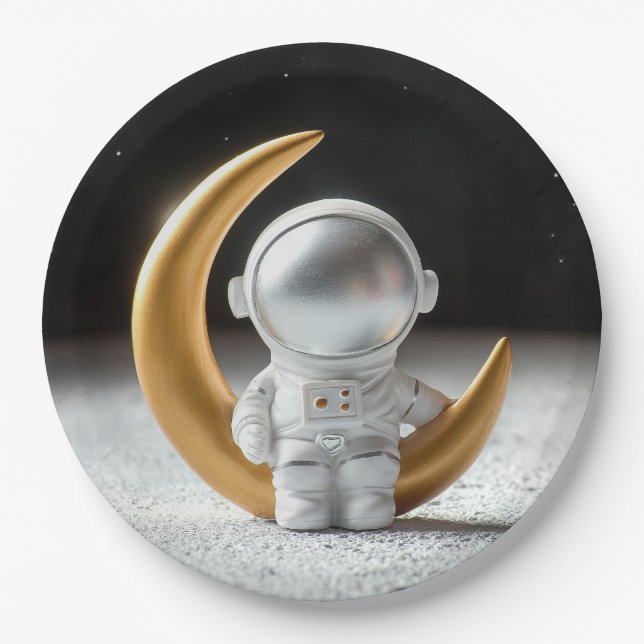 Astro Buddy  Paper Plate (Front)