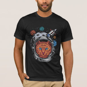 Astro Cat Artistics Print On Demand T-Shirt