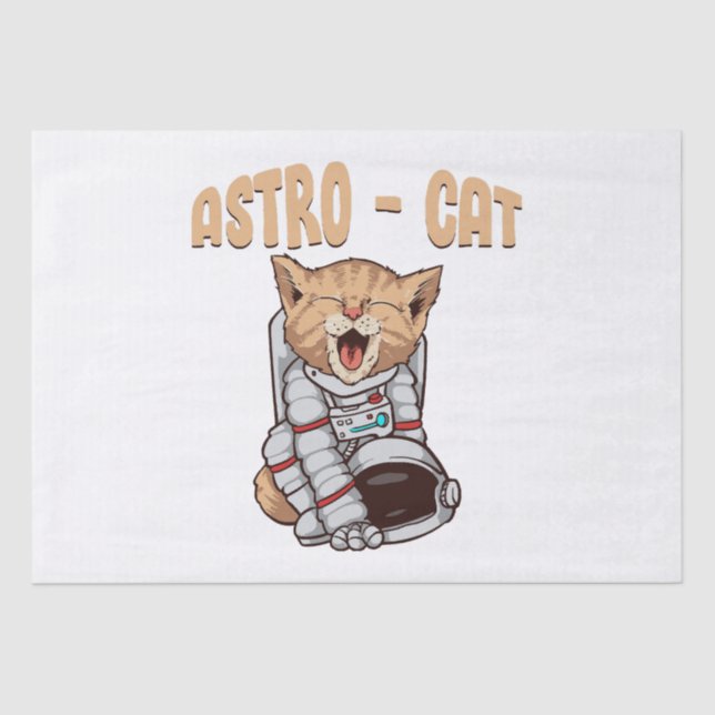 Astro Cat Tissue Paper (Front)