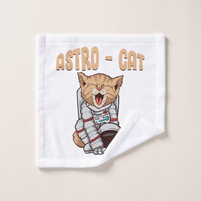 Astro Cat Wash Cloth (Wash Cloth)