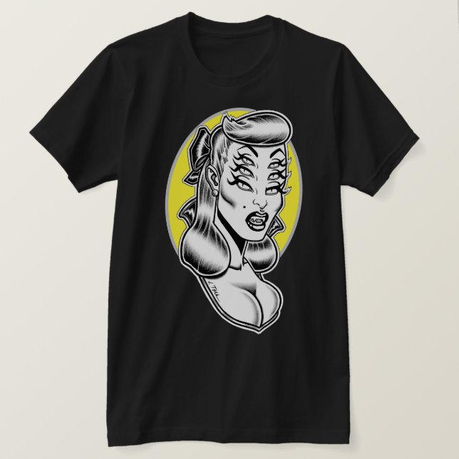 Astro-Creeps™/Candy La Vamp™ T-Shirt (Design Front)
