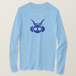 Astro Head- Blue with back print T-Shirt