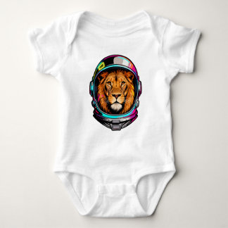 Astro Lion Color. Baby Bodysuit