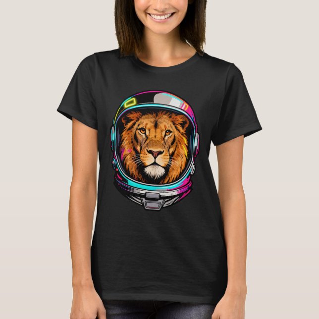 Astro Lion Color. T-Shirt (Front)