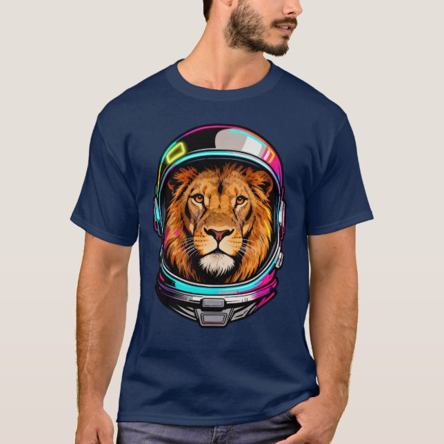 Astro Lion Color. T-Shirt (Front)