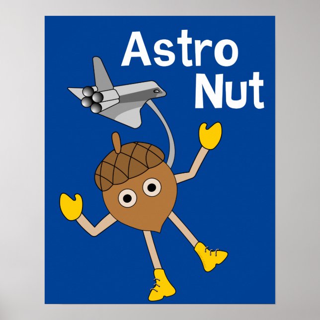  Astro Nut  Poster (Front)