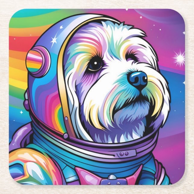 Astro-Pup Design - Coaster (Front)