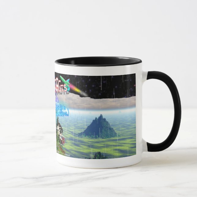 Astro-Shamanauts Drinking Mug (#1) (Right)