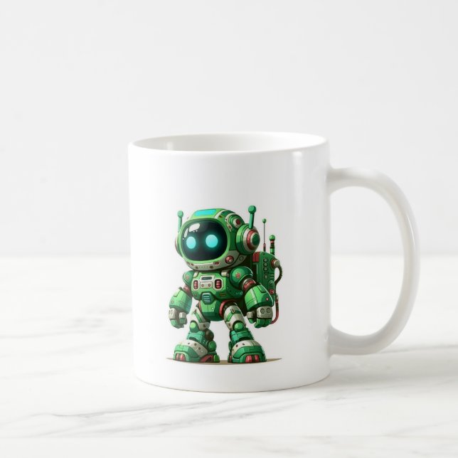 AstroBoy Green Coffee Mug (Right)