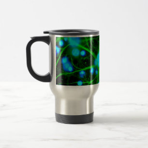 Astrocyte Are Star Shaped Glial Cells in the Brain Travel Mug