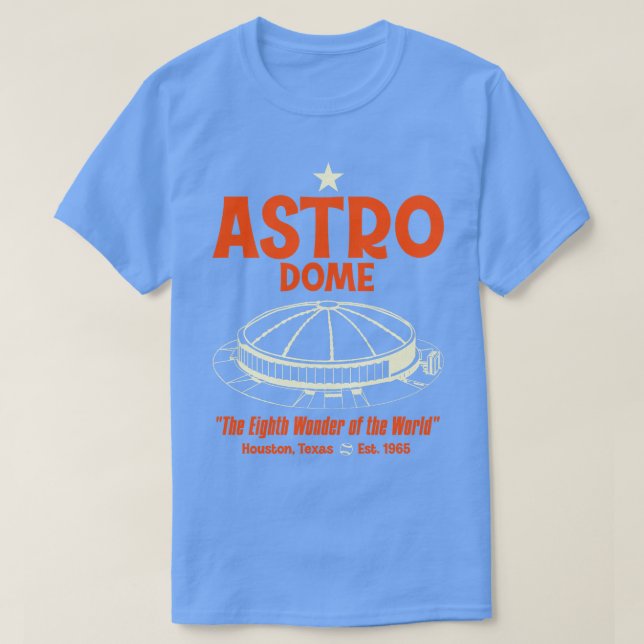 Astrodome Defunct Baseball Stadium T-Shirt (Design Front)