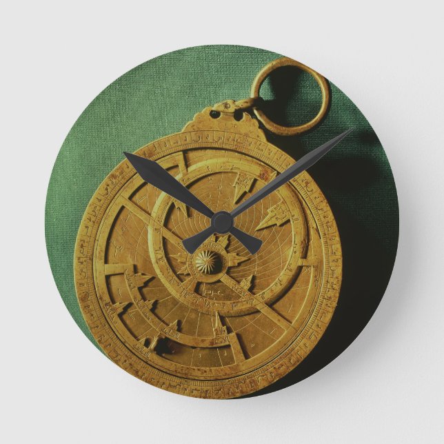 Astrolabe (copper) round clock (Front)