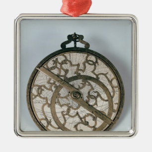 Astrolabe Metal Tree Decoration