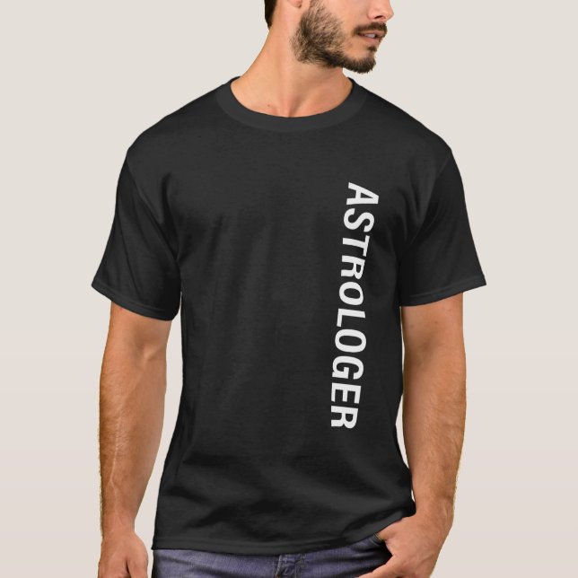 Astrologer Vertical T-Shirt (Front)