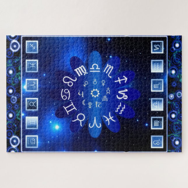 Astrological Jigsaw Puzzle (Horizontal)