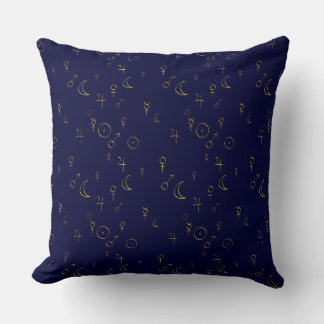 Astrological Planetary Pattern Cushion