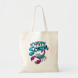 Astrological Scorpio Vibes Vintage Zodiac Sign Tote Bag