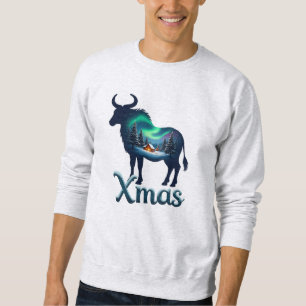 Astrological Sign Taurus Xmas Celebration Sweatshirt
