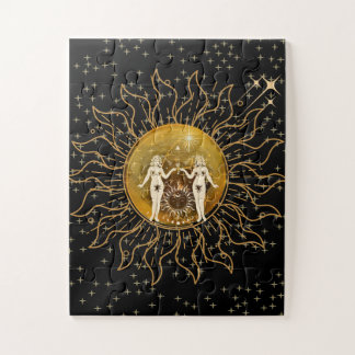 Astrological Sun Jigsaw Puzzle