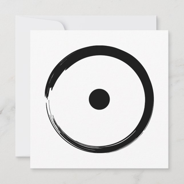 Astrological Sun Sign - Buddhism Zen Circle 1 (Front)