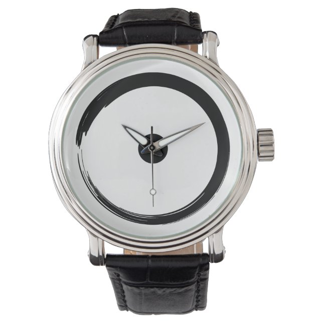 Astrological Sun Sign - Buddhism Zen Circle 1 Watch (Front)