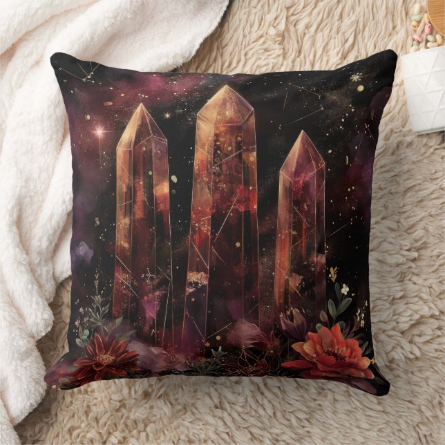 Astrology Amethyst Constellation Cosmic Cushion (Blanket)