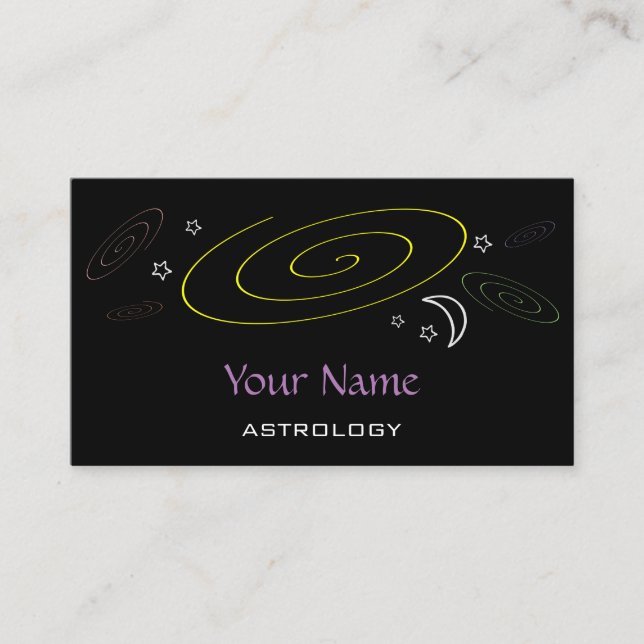 Astrology Business Cards (Front)