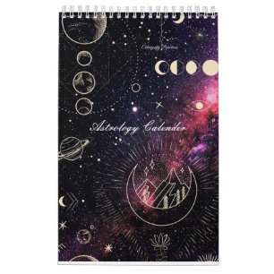 Astrology Calender with planets Calendar