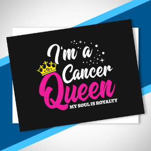 Astrology Cancer Birthday Queen Zodiac June July Postcard