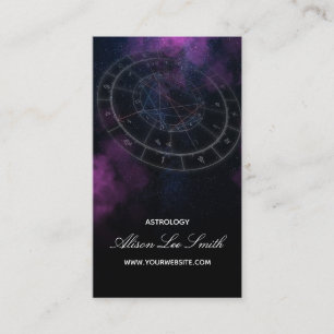 Astrology Consultant Astrologer Business Card