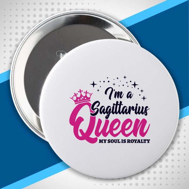 Astrology - November December Birthday Sagittarius 10 Cm Round Badge (Creator Uploaded)