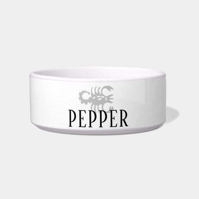 Astrology Pet Bowl (Front)