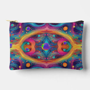 Astrology planet space galaxy universe accessory pouch