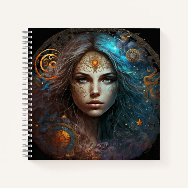 Astrology Princess Notebook (Front)